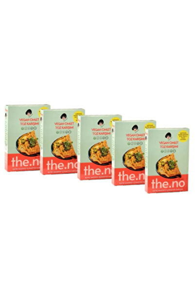 THENO Glutensiz Vegan Omlet Toz Karışımı 5'li Paket Set