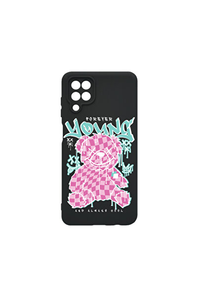 bestcase Husă premium din silicon pentru Samsung Galaxy A12 / Galaxy M12, Ted...