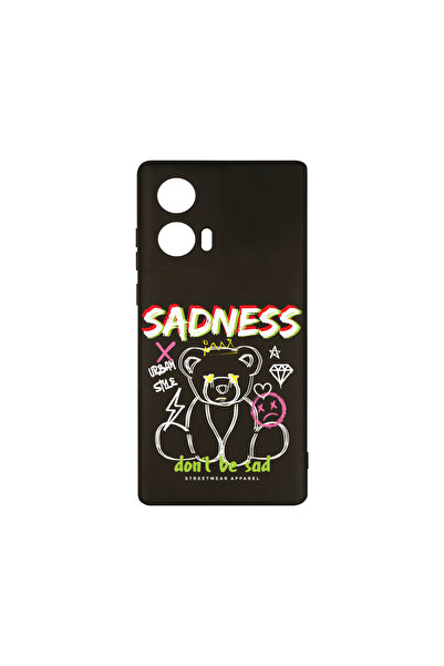 bestcase Husă premium din silicon pentru Motorola Edge 50 Fusion, Teddy Bear ...