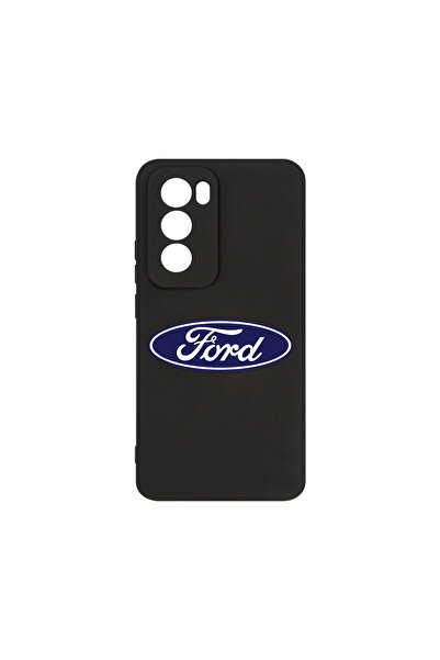 bestcase Husă premium din silicon pentru Oppo Reno12 Pro, logo Ford, PB 1745