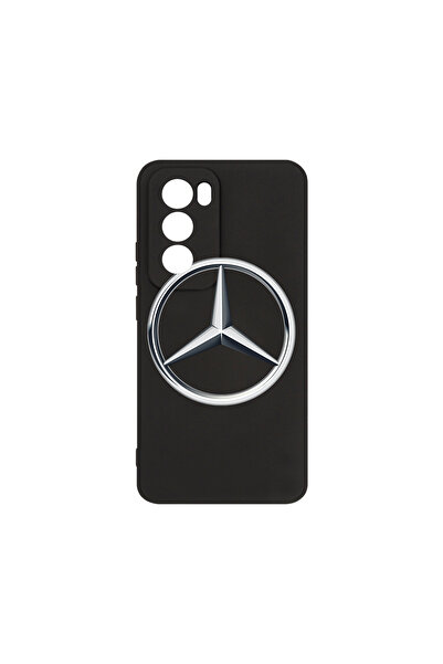 bestcase Husă premium din silicon pentru Oppo Reno12 Pro, logo Mercedes-Benz,...