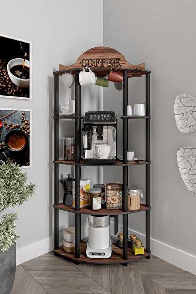 İnter Home DOPPİO KAHVE KÖŞESİ CEVİZ