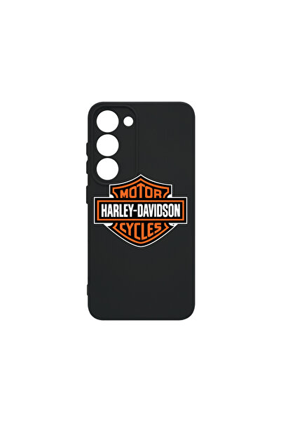 bestcase Husă premium din silicon pentru Samsung Galaxy S23 Plus, logo Harley...