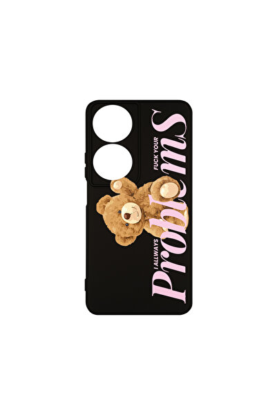 bestcase Премиум силиконов калъф за Honor X7b, плюшено мече - Вашите проблеми...