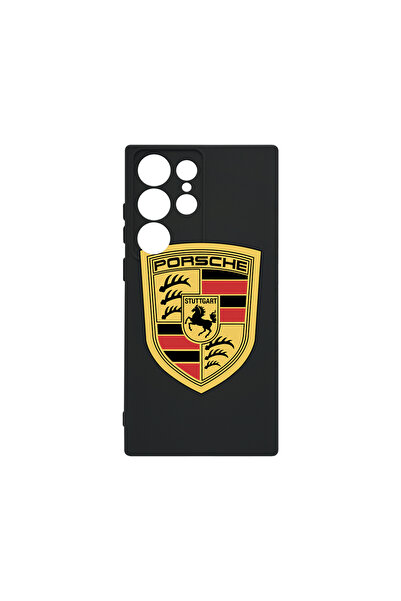bestcase Carcasă premium din silicon pentru Samsung Galaxy S23 Ultra, logo Po...