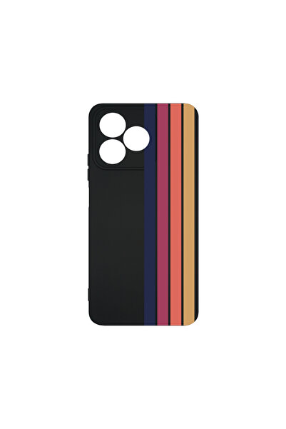 bestcase Θήκη σιλικόνης Premium για Xiaomi Redmi 13, Retro Lines, PB 1478