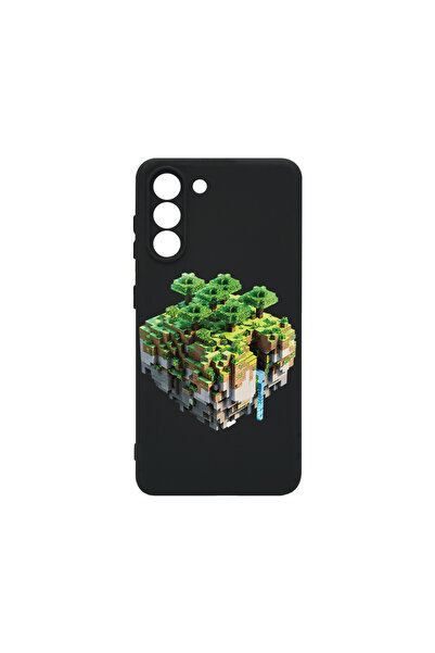 bestcase Carcasă premium din silicon pentru Samsung Galaxy S21, Minecraft, PB...