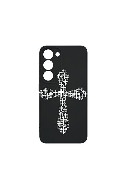 bestcase Carcasă premium din silicon pentru Samsung Galaxy S23, cruce în cruc...