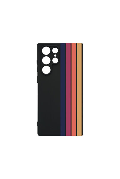 bestcase Θήκη σιλικόνης Premium για Samsung Galaxy S22 Ultra, Retro Lines, PB...