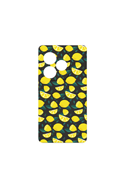 bestcase Θήκη σιλικόνης Premium για Realme GT 6, με μοτίβο λεμονιού, PB 1436