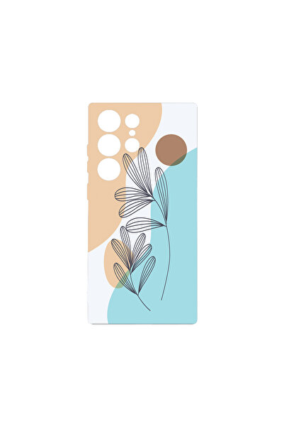 bestcase Carcasă premium din silicon pentru Samsung Galaxy S23 Ultra, floare ...