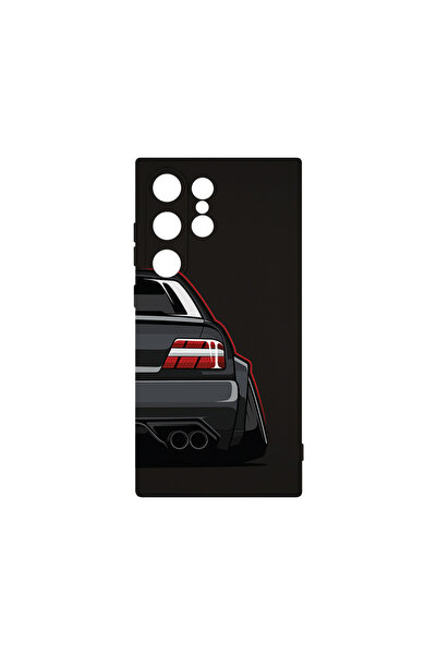 bestcase Carcasă premium din silicon pentru Samsung Galaxy S24 Ultra, cu lumi...
