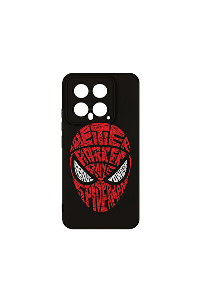 bestcase Husă premium din silicon pentru Xiaomi 14, Caligrafie Peter Parker, ...