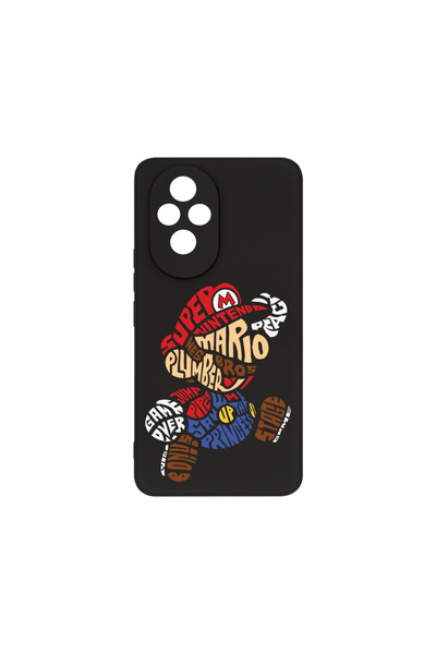 bestcase Carcasă premium din silicon pentru Honor 200 5G, Caligrafie Super Mario, PB 1524