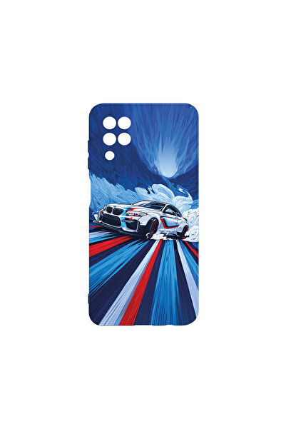 bestcase Carcasă premium din silicon pentru Samsung Galaxy A12 / Galaxy M12, BMW 3 E46, PB 1450