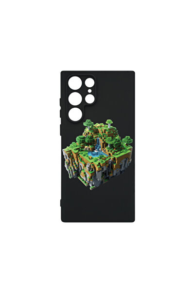 bestcase Carcasă premium din silicon pentru Samsung Galaxy S22 Ultra, Minecar...