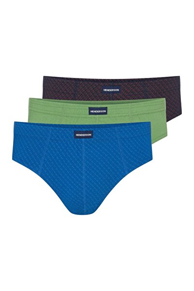 Henderson Men's Slip Briefs 3-Pack 100% Cotton Comfortable Everyday Use | Classic 1446