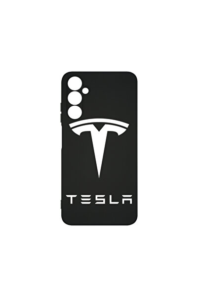 bestcase Carcasă premium din silicon pentru Samsung Galaxy A05s, logo Tesla, ...