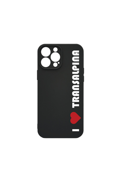 bestcase Carcasă premium din silicon pentru Apple iPhone 12 Pro Max, I Love T...