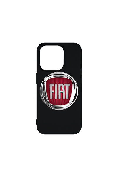 bestcase Θήκη σιλικόνης Premium για Apple iPhone 15 Pro, λογότυπο Fiat, PB 1725