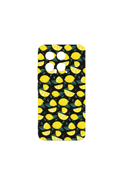 bestcase Премиум силиконов калъф за Xiaomi 14, лимонов мотив, PB 1436
