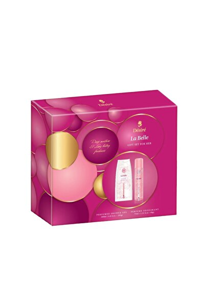 Desire La Belle women set, 75ml deodorant and 200ml shower gel