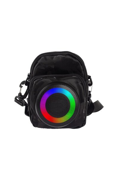 ZanaCasei Bluetooth Speaker Bag - 10W, 2500mAh, Power Bank, MP3/USB/TF/FM, Bluetooth 5.3