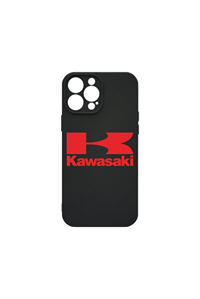 bestcase Husă premium din silicon pentru Apple iPhone 16 Pro Max, logo Kawasa...