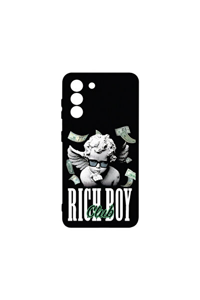 bestcase Carcasă premium din silicon pentru Samsung Galaxy S21, Rich Boy Club...