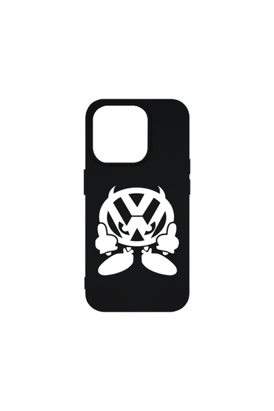 bestcase Carcasă premium din silicon pentru Apple iPhone 15 Pro, VW Devil, PB...