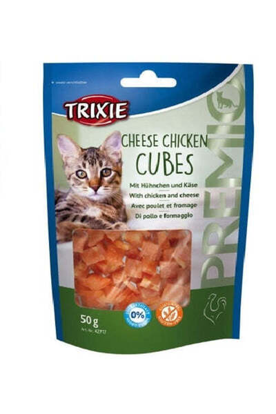 Trixie Premio Cheese Chicken Cubes Cat Treats 50G