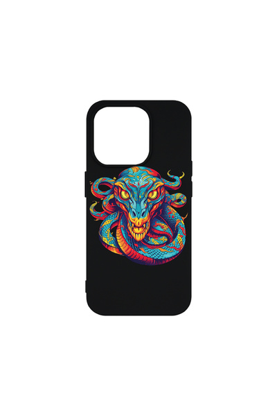 bestcase Θήκη σιλικόνης Premium για Apple iPhone 15 Pro, Dream Colors Dragon,...