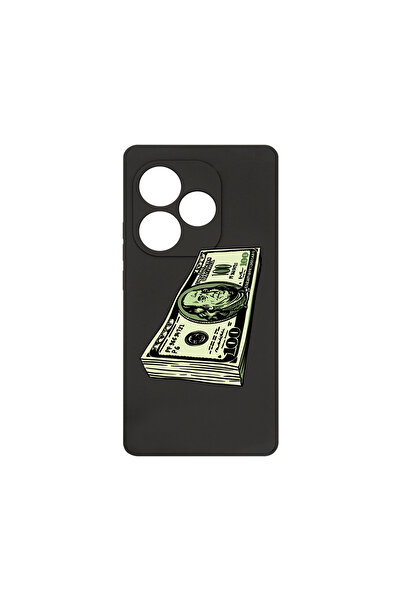 bestcase Carcasă premium din silicon pentru Realme GT 6, Mr.Franklin 100Dolla...
