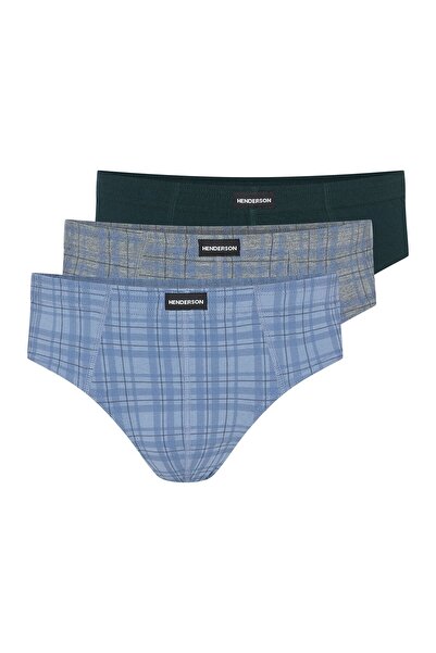 Henderson Men's Slip Briefs 3-Pack 100% Cotton Comfortable Everyday Use | Classic 1446
