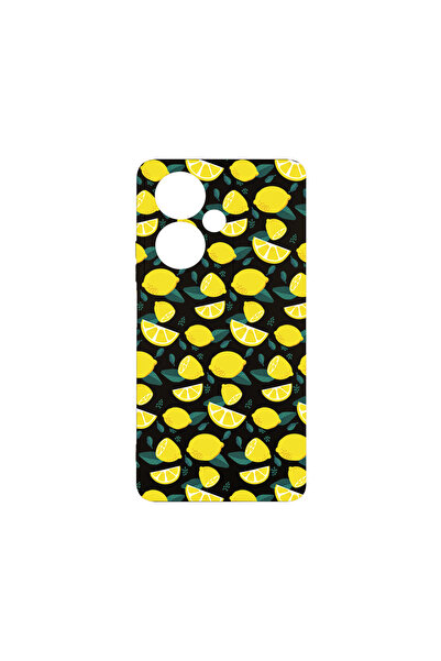 bestcase Премиум силиконов калъф за Oppo A79 5G, лимонов мотив, PB 1436