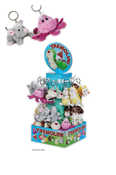 OEM Plush toy Keychain with snail movement 11 cm