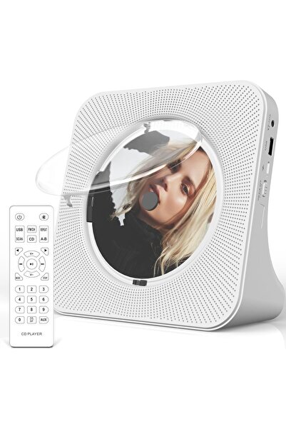 Greadio Taşınabilir CD Player – Bluetooth 5.0, HiFi Ses, FM Radyo ile Mükemmel Müzik Deneyimi!