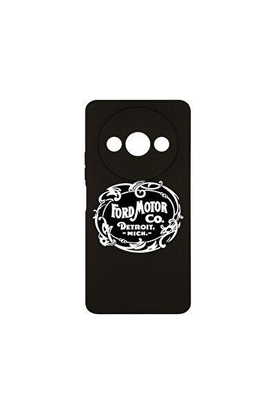 bestcase Carcasă premium din silicon pentru Xiaomi Redmi A3, logo Ford Classi...