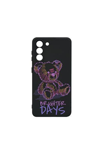 bestcase Carcasă premium din silicon pentru Samsung Galaxy S21, Teddy Bear Br...