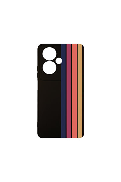bestcase Θήκη σιλικόνης Premium για Oppo A79 5G, Retro Lines, PB 1478