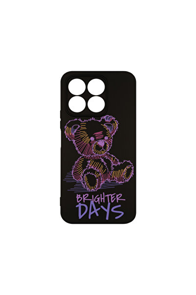 bestcase Carcasă premium din silicon pentru Honor X8B, Teddy Bear Brighter Da...
