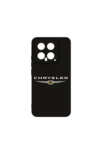 bestcase Θήκη σιλικόνης Premium για Xiaomi 14, λογότυπο Chrysler, PB 1764