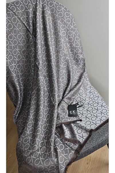 Webinay Home Wool Silk Shawl Ck Pattern Double-Sided Silk Shawl Hijab Scarfs