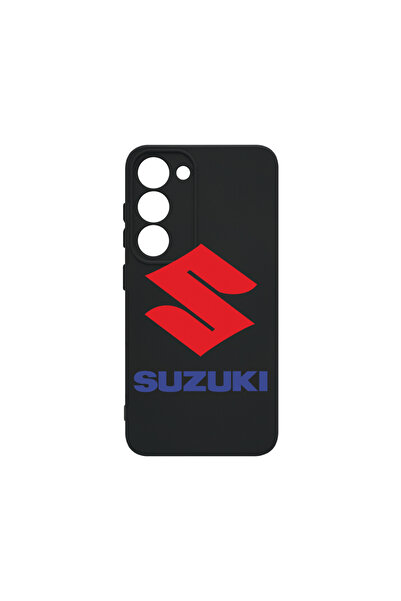 bestcase Carcasă premium din silicon pentru Samsung Galaxy S23 Plus, logo Suz...