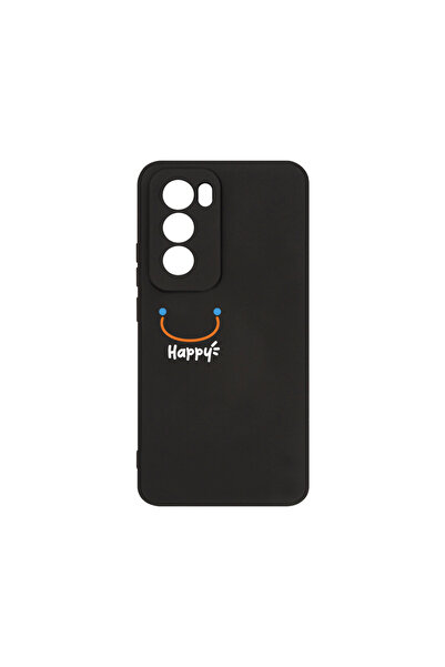 bestcase Husă premium din silicon pentru Oppo Reno12 Pro, Be Happy, PB 1472
