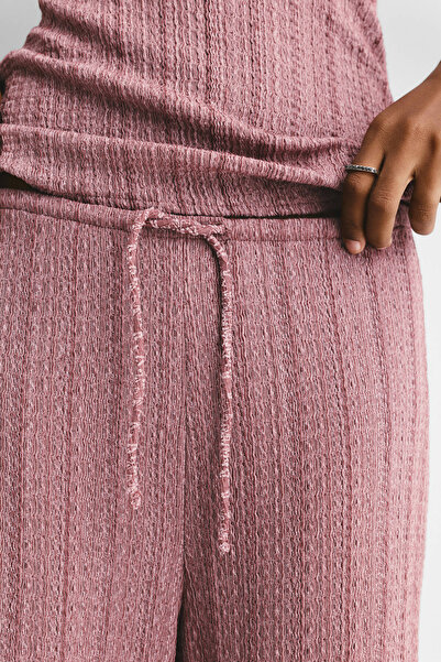 Pull & Bear Striped crepe pants