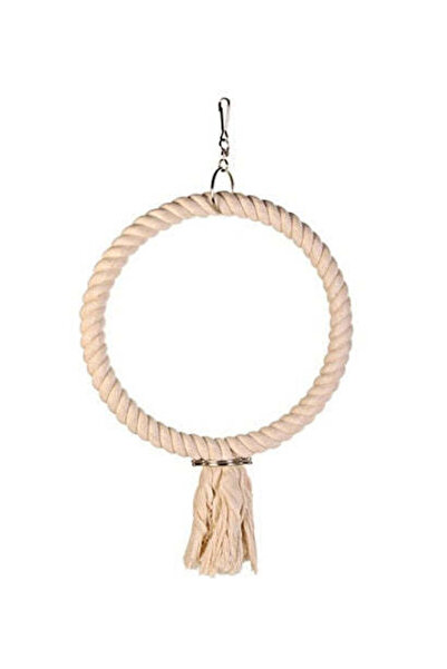 Trixie لعبة حبل حلقي للطيور 24 سم