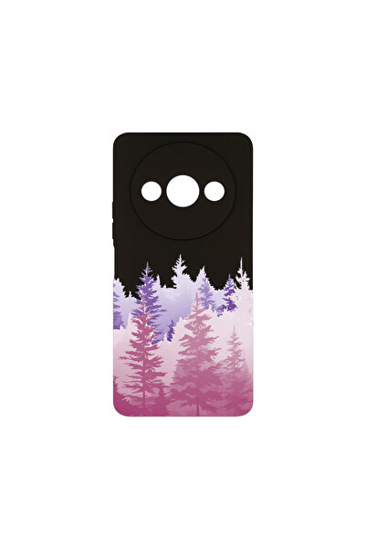 bestcase Carcasă premium din silicon pentru Xiaomi Redmi A3, Lumini de dimineață în pădure, PB 1482