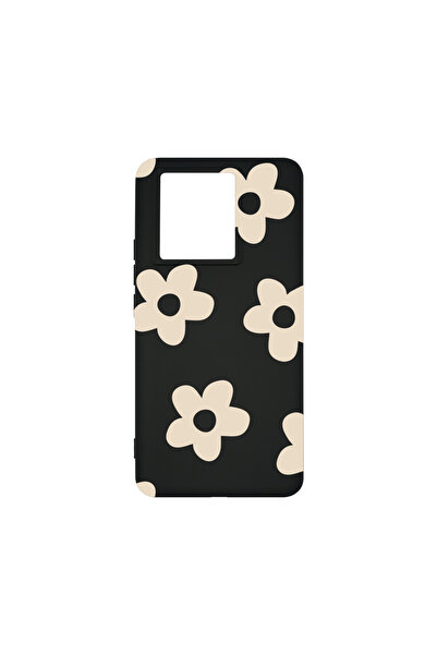 bestcase Husă premium din silicon pentru Xiaomi 13T / 13T Pro, Retro Daisy, P...