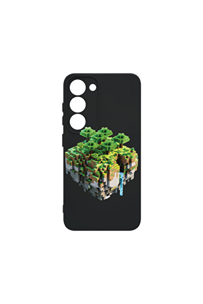 bestcase Θήκη σιλικόνης Premium για Samsung Galaxy S23 Plus, Minecraft, PB 1679